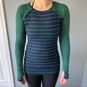 Lululemon Striped Long Sleeve
